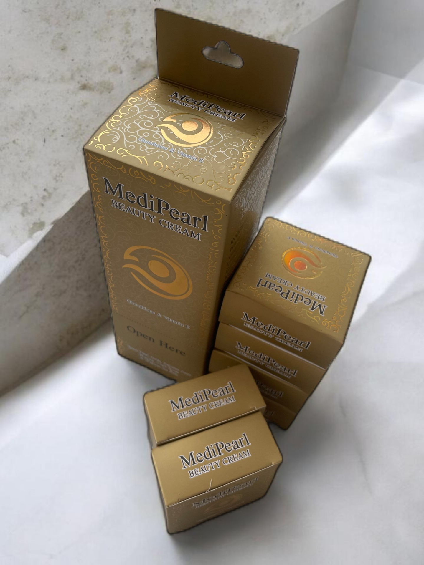 MediPearl Beauty Cream – Skin Whitening & Glow Formula (Pack of 6 Jars)