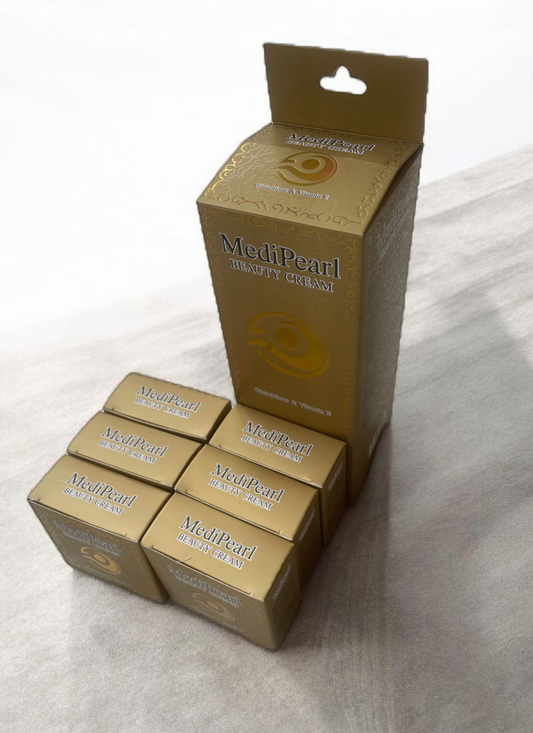 MediPearl Beauty Cream – Skin Whitening & Glow Formula (Pack of 6 Jars)